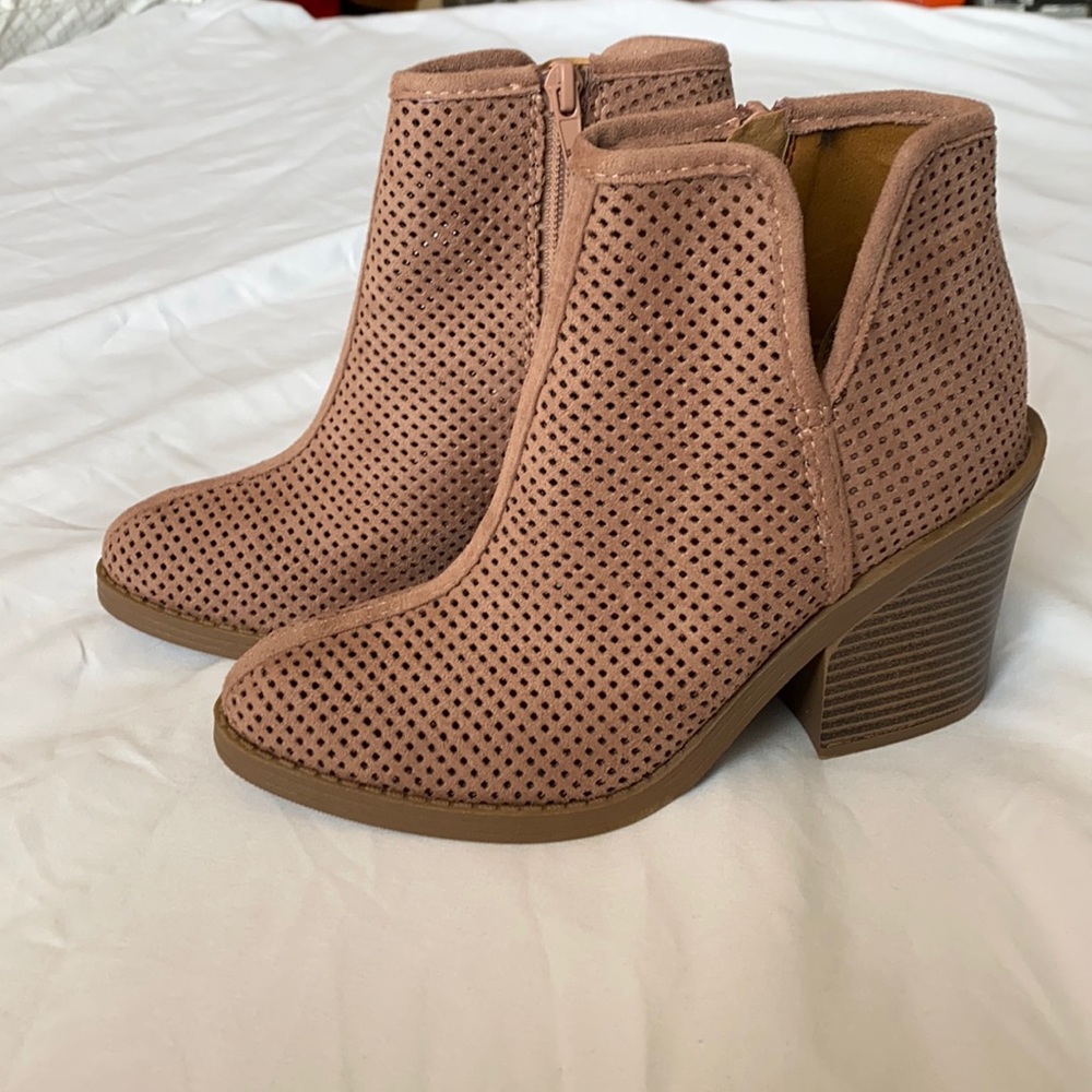 Soda Pink Mauve bootie